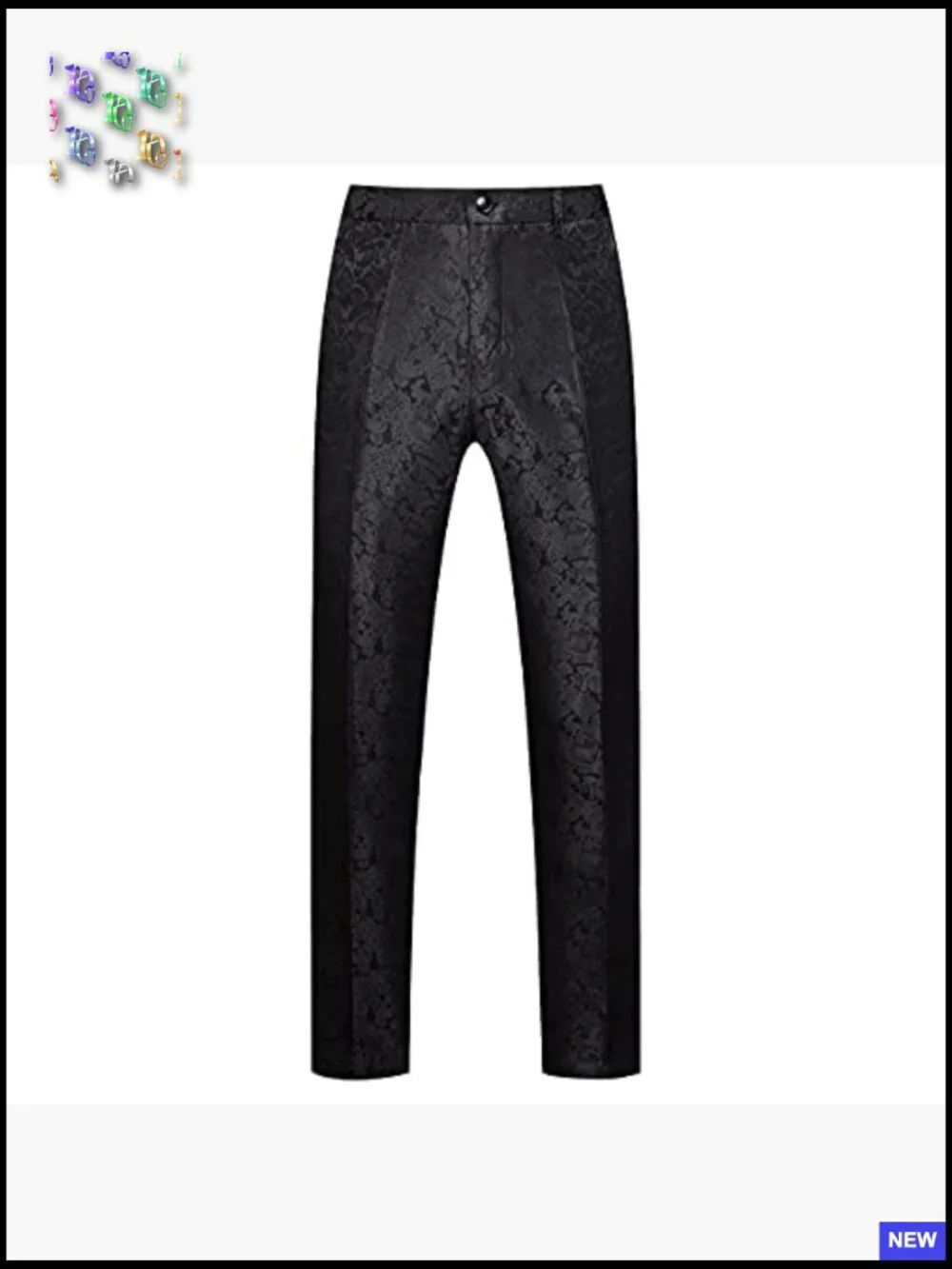 Slim Fit 3 Piece Tuxedo Suit Set Paisley Shawl Lapel Prom Wedding Formal